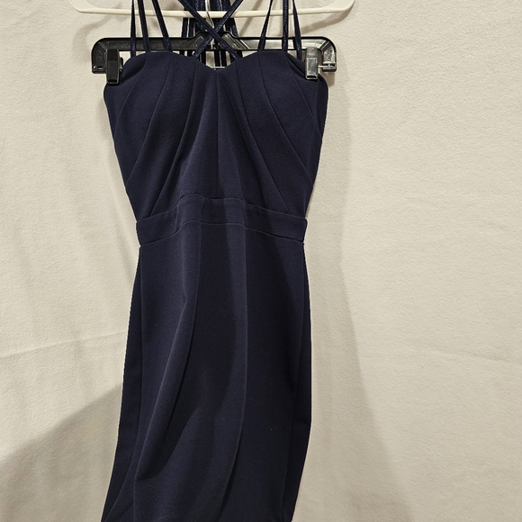 Emerald Sundae Dresses & Skirts - Emerald Sundae Mini Navy Blue Dress Women's Medium
